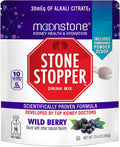 Stone Stopper Drink Mix, Wild Berry, Kidney Stone Prevention, Calcium Oxalate Protector, Alkali Citrate Support, Developed by Urologists to Improve Hydration and Support Kidney Health, 30 Day Supply