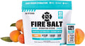 Fire Science Fire Salt Hydration Sticks, Electrolytes & Coconut Water, Hydration Drink Mix with Magnesium, Potassium & Sodium, Zero Sugar, Single Serve On The Go Packs, Vegan, Peach Flavor, 32 Count