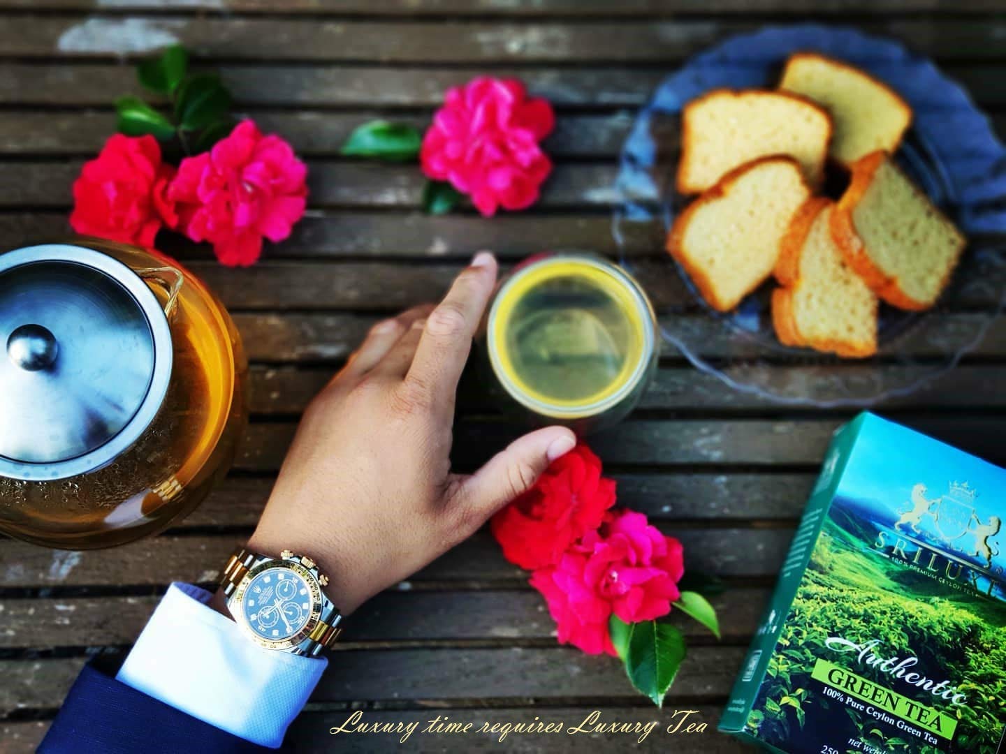 SRILUXE - Premium Quality Loose Leaf Ceylon Green Tea | 100% Natural Tea | Powerful ANTIOXIDANTS | Pure Green Tea Loose-Leaves (250g)