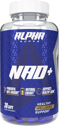 NAD+ Resveratrol Supplement - Advanced NAD Plus Antioxidant Formula - Supports Cellular Vitality, Healthy Aging, Energy & Longevity - Ideal for Men & Women - 30 Capsules