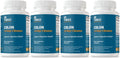 Dr. Tobias Colon 14 Day Cleanse, Advanced Gut Cleanse Detox for Women & Men with Cascara Sagrada, Psyllium Husk, Senna Leaf & Probiotics, Non-GMO Colon Cleanse, 4 Bottles of 28 Capsules (1-2 Daily)