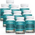 2400 MG Liposomal Glutathione Softgels, Max Absorption, Active Form L-Glutathione Reduced (GSH), with Hyaluronic Acid, Resveratrol, Master Antioxidants for Detox, Brain, Immune System, 600 Softgels