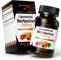 Liposomal Berberine HCL1300mg - Berberine Supplement with Ceylon Cinnamon Activates GLP-1 & AMPK - High Absorption Formula Healthy Weight Support – Non-GMO/Vegan – 30-Day