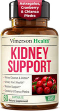 Ultra Kidney Cleanse Detox & Repair with Astragalus Root, Chanca Piedra, Cranberry Extract 30% & Stinging Nettle – Kidney Support Supplement for Bladder & Urinary Tract Health, 60 Cranberry Pills