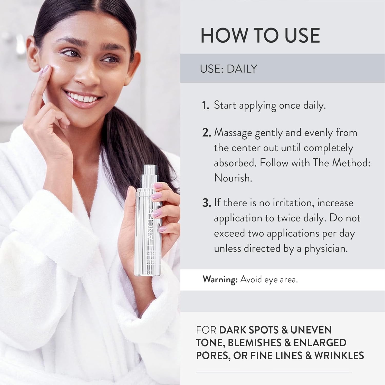 Lancer Skincare Retexturizing Treatment, Daily Moisturizing Cream with 10% Glycolic Acid, 1.7 Fl Oz