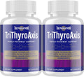 Thyroid Support Supplement for Women & Men – Professional T4, T3, T2 Triple-Pathway – Metabolism & Energy – with L-Tyrosine, Selenium, Ashwagandha – Standardized Herbs – 60 Capsules (2 Bottle)