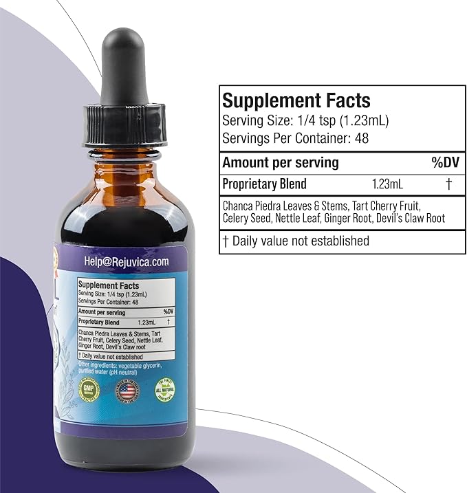 Varicol - Advanced Uric Acid Support Supplement - Liquid Delivery for Better Absorption - Tart Cherry, Chanca Piedra, Celery Seed, Ginger & More!