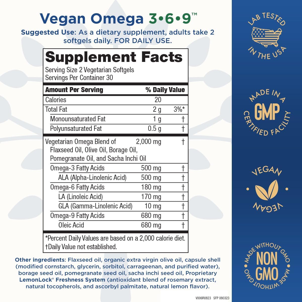 Purity Products Bundle - Vegan Omega 3-6-9 + B-12 Energy Melt Omega 3-6-9 (“5 in 1” Plant-Based Omega 3 6 9 Essential Fatty Acid Complex) - B12 Berry Melt (Methylcobalamin B12 + B6 + D3 + More)
