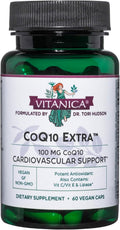 Vitanica, Coq10 Extra, Natural CoQ10, 100mg, Non-GMO, Vegan, 60 Capsules