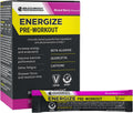 BODi Energize Pre Workout Powder - Beta-Alanine, Quercetin & Low-Dose Caffeine Formula for Enhanced Energy & Focus, Increase Energy & Endurance Supplement, Mixed Berry, 20 Sticks