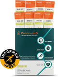 CONTINUAL - G Powder - Clinically Proven Cellular Glutathione Precursor | Benefit of Glyteine & Sunfiber | Immune Support, Master Antioxidant, Detox, Brain Health & Skin Care | 20 Sachets
