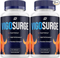 VigoSurge Capsule – Vigo Surge Natural Ingredients Supplement Advanced Formula (2 Pack - 120 Capsules)