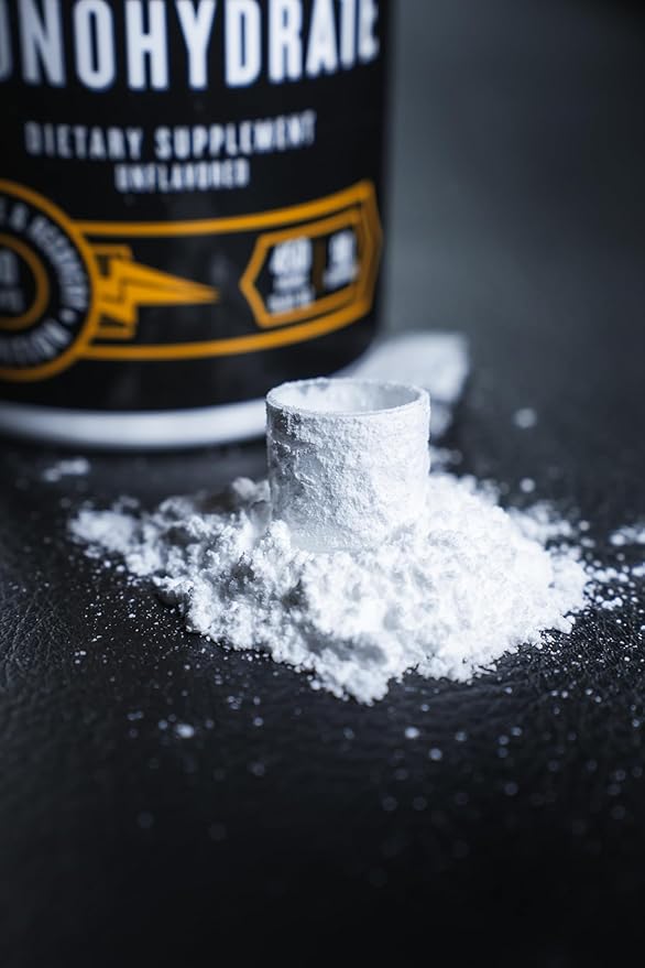 The Fittest Creatine Monohydrate Powder – Unflavored, Pure 100% Micronized Creatine Monohydrate – Muscle Strength, Focus, Power & Recovery Support