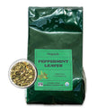 Worldwide Botanicals Organic Peppermint Loose Leaf Tea, 1 lb - Pacific Northwest Organic Cultivation, Highly Aromatic Digestive Tea, Antioxidant, Caffeine Free, 16 ounce