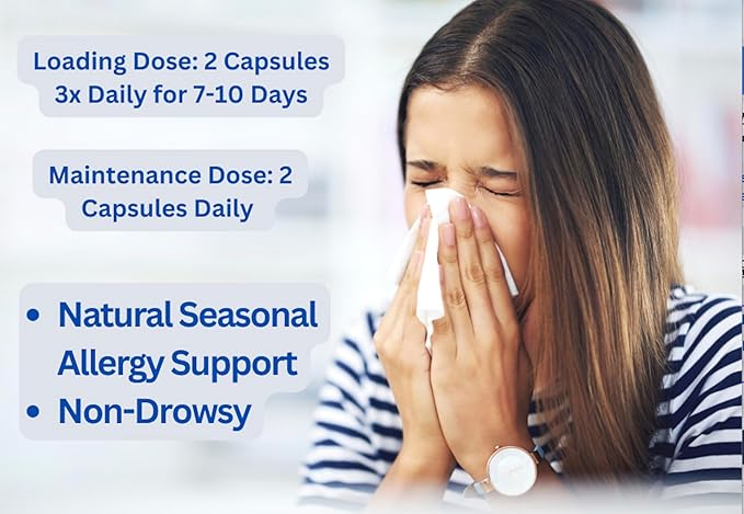 Hist Assist | Seasonal Sinus & Immune Balance Formula | Quercetin Bromelain NAC Nettle | Non-GMO Gluten Free | 40 Capsules
