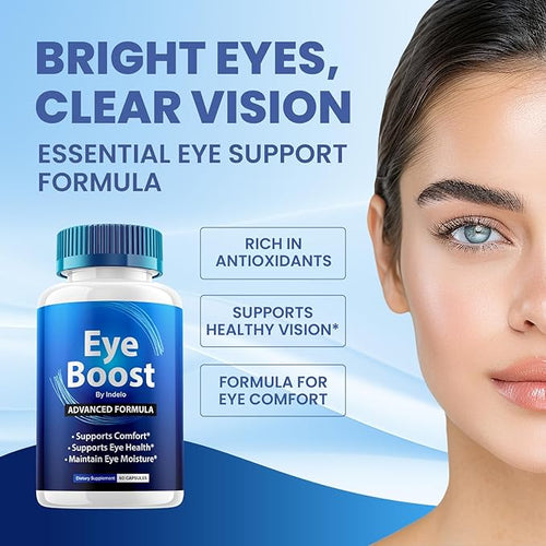 (3 Pack) Eye Boost – Advanced Supplement Formula for Daily Eye Health Support (180 Capsules)