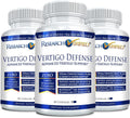 Research Verified Vertigo Defense - Soothe Symptoms and Support Inner Ear Balance - Vitamin D3, Ginger, Ginkgo Biloba, BioPerine - 180 Capsules