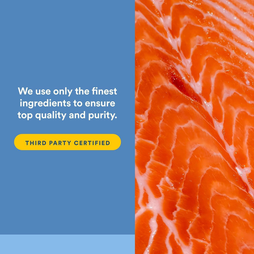 Natural Factors Wild Alaskan Salmon Oil Provides Omega-3, EPA, DHA & Vitamin D, Supports Brain & Heart Health, 180 Softgels