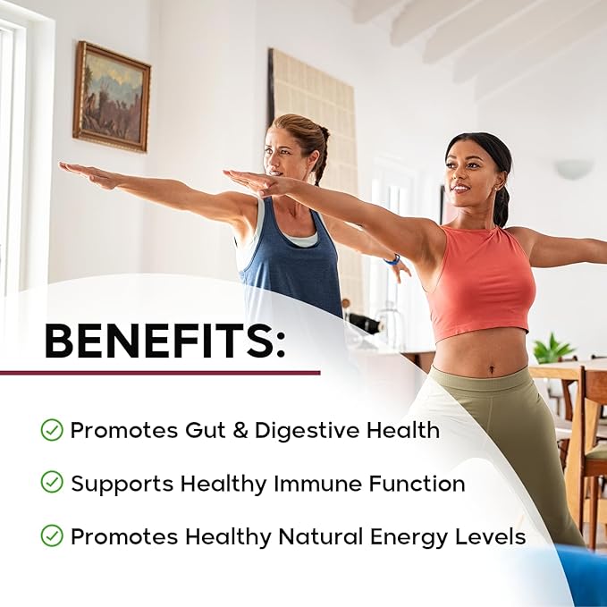 Daily Fruits and Vegetables Supplement for Adults - Super Fruit and Veggies Capsules for Enhanced Energy Gut Health Immune Support & Overall Wellness with 47 Whole Food Fruits and Veggies - 1 Month
