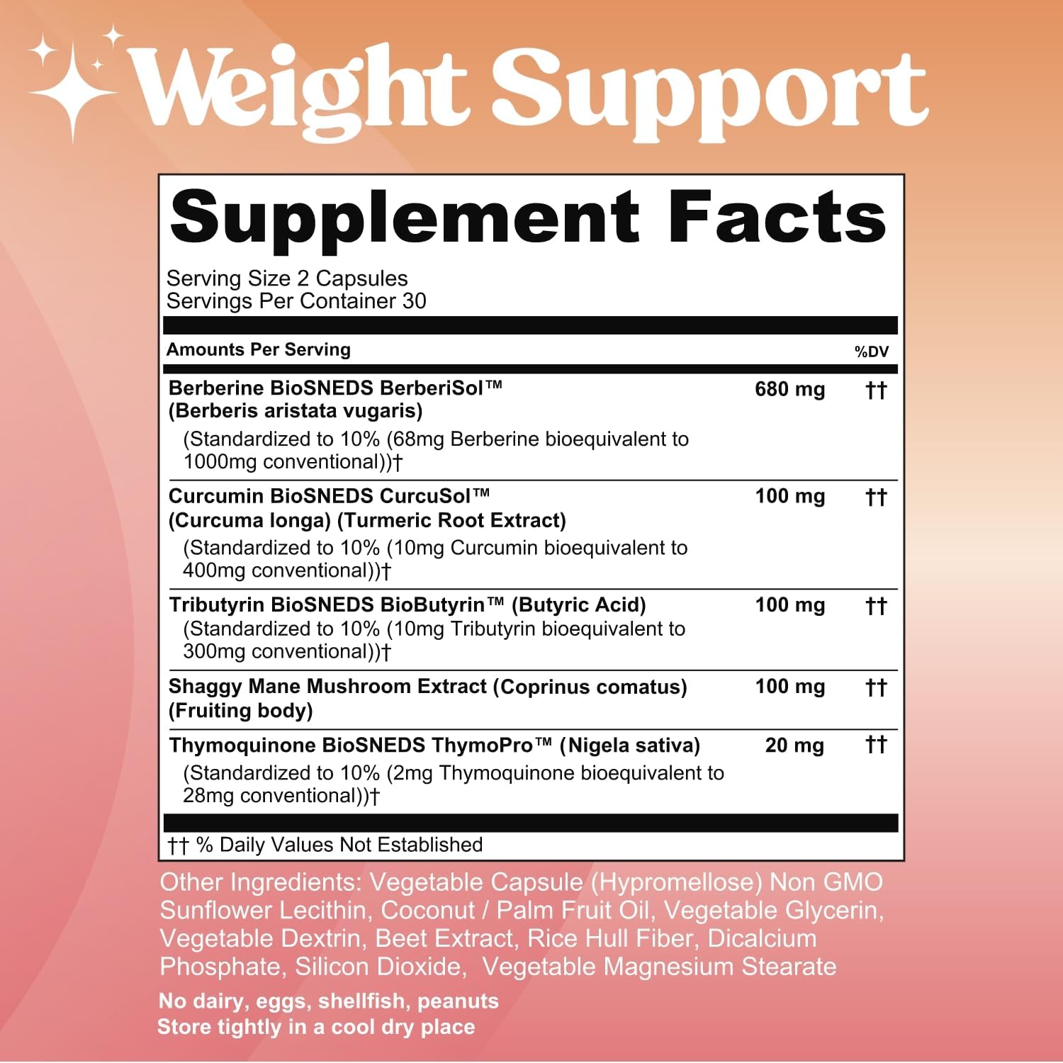 Super Berberine - GLP-1 Support - Hunger & Metabolism Support - Gluten Free, Vegan Supplements for Men & Women (60 Capsules)
