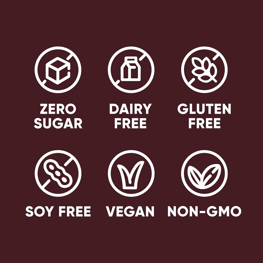 Pirq Dairy Free Protein Powder with 20g Protein, Plant Based, 2B CFU Probiotics, 25 Superfoods Greens and Fruits, Vegan, 0g Sugar (14 Servings) (Chocolate)