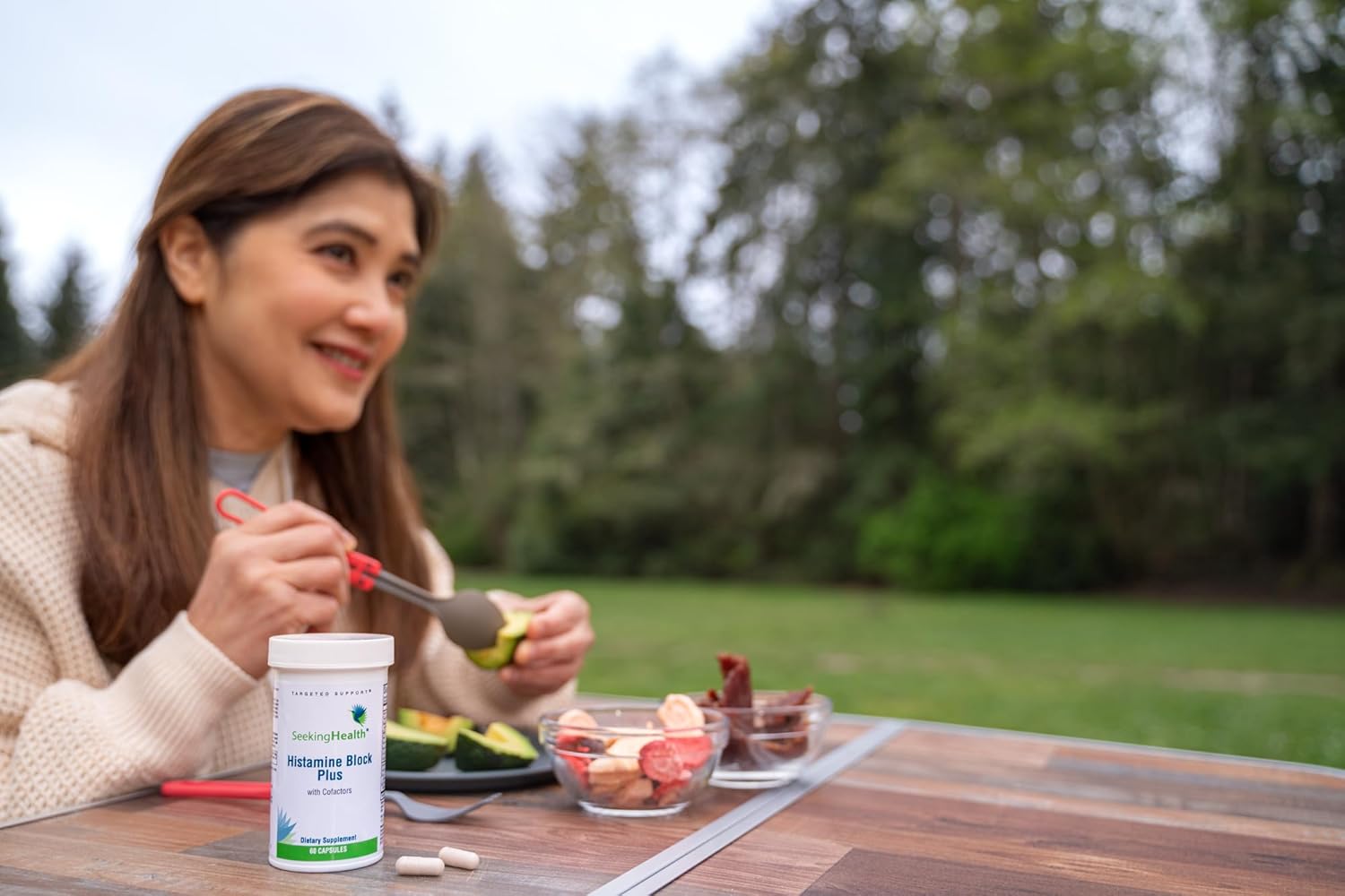 Seeking Health Histamine Nutrients, Formerly Histamine Block Plus, DAO Enzyme Supplement for Histamine Food Intolerance, Supports GI and Digestive Health (60 Capsules)*