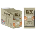 KiZE Energy Bars - Almond Butter - Almond-Butter-Based, Gluten Free, Non-GMO, and High Protein Meal Replacement Energy Bars, Clean and Simple Food Ingredients - 10g High Protein Snacks, (10 Count)