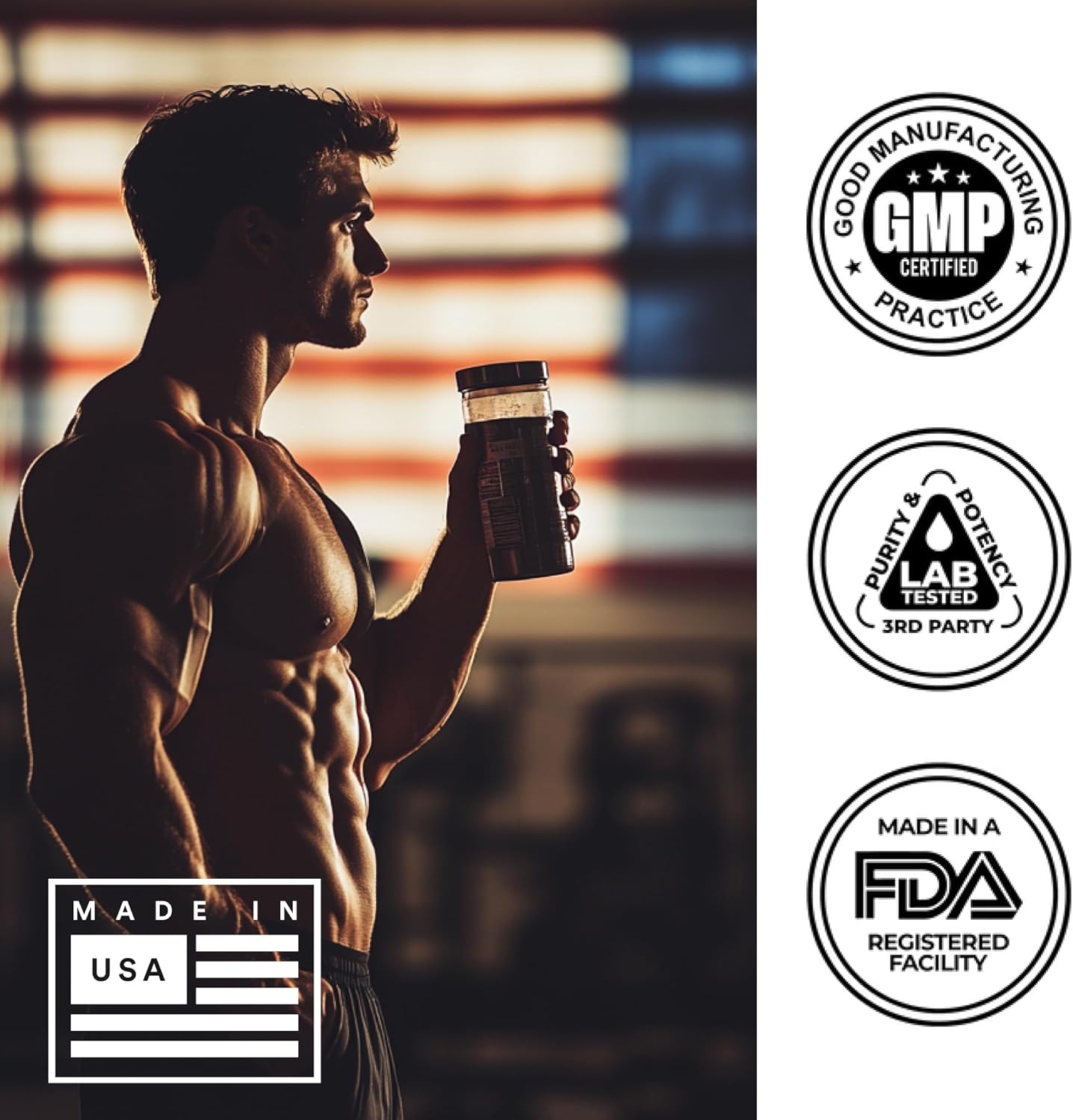 BULLFIT Pre Workout Powder, Support for Men & Women, L Citrulline, Creatine, Beta Alanine & Electrolytes, Powdered Drink Mix with No Sucralose & Zero Sugar, 20 Srvgs (20 SRV, Fruit Punch)