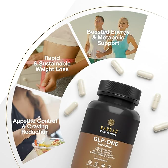 GLP-ONE Supplement Support, GLP Active Natural Formula, Support Natural GLP-one Levels and Promote Gut Health