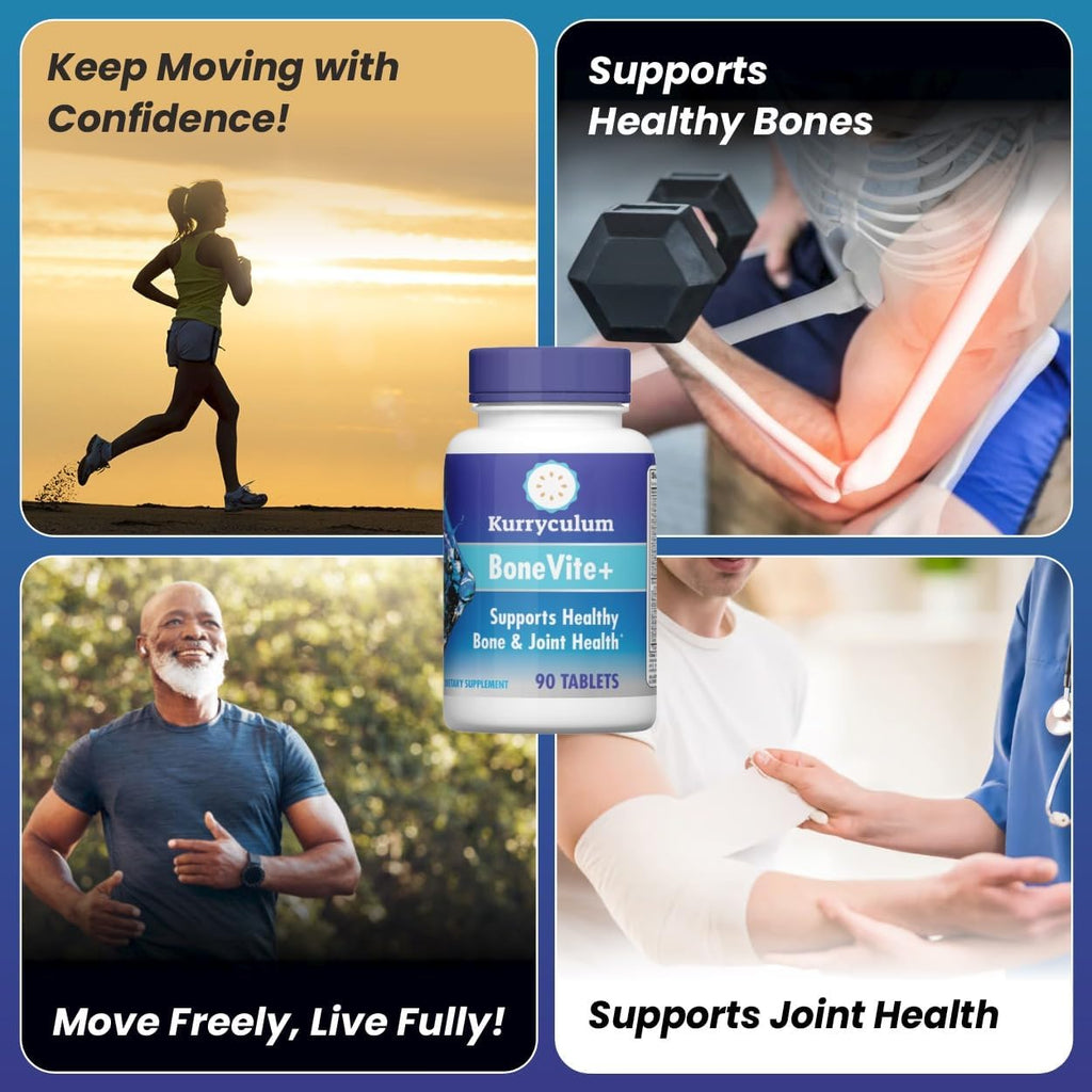 BoneVite+, Bone and Joint Health Supplement, 90 Tablets