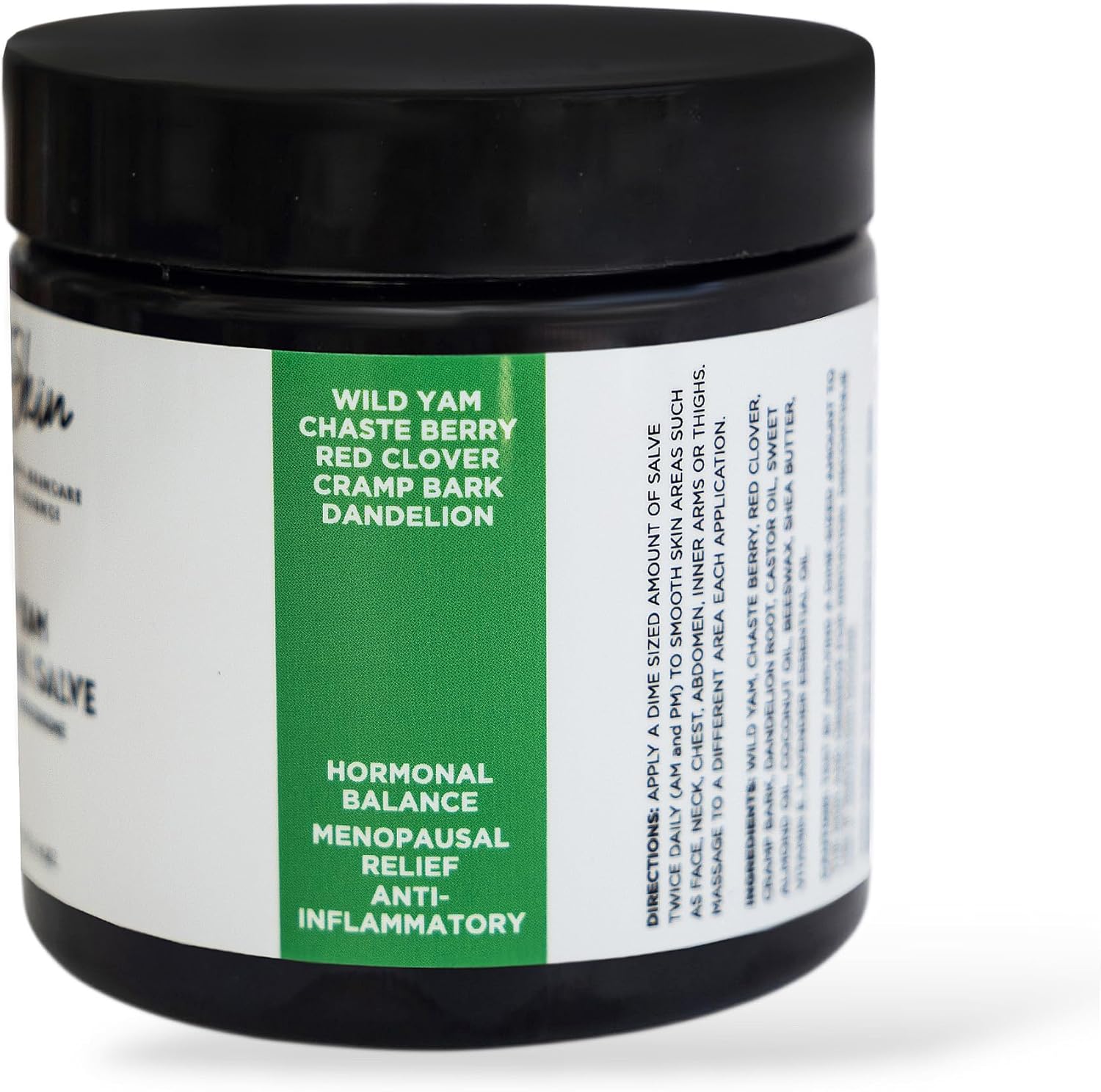 Dr. Skin Wild Yam Cream for Hormone Balance 4oz | 100% Organic Natural Menopause & Perimenopause Support, Herbal Yam Cream for Women PMS, Hot Flashes, Mood Swings, Night Sweats, Cramps Relief