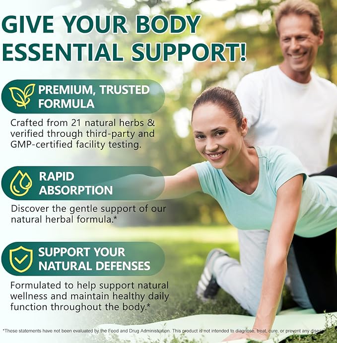 Lymphatic Support Supplement – Advanced Botanical Complex with Echinacea, Dandelion & Elderberry – Antioxidant-Rich Daily Wellness Formula – 240 Softgels