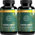 Primal Harvest 2 Pack, Primal Turmeric Complex w/Black Pepper Extract, Joint and Mobility Support Supplement for Women & Men, 120 Capsules