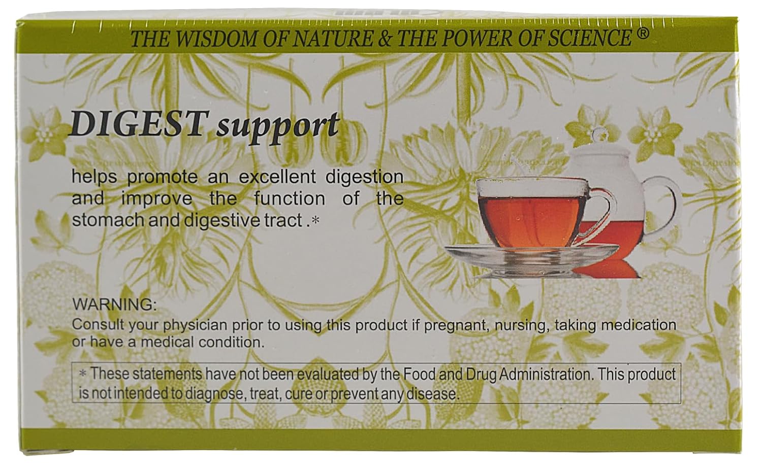 Salem Botanicals Herbal Tea, Digest Support, 20 Count, 1.2 oz
