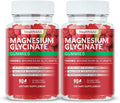 Magnesium Glycinate Gummies 1000mg, High Absorption Sugar Free Magnesium Potassium Supplement for Relaxation, Stress Relief, and Sleep Support for Adults & Kids - 180 Raspberry Gummies