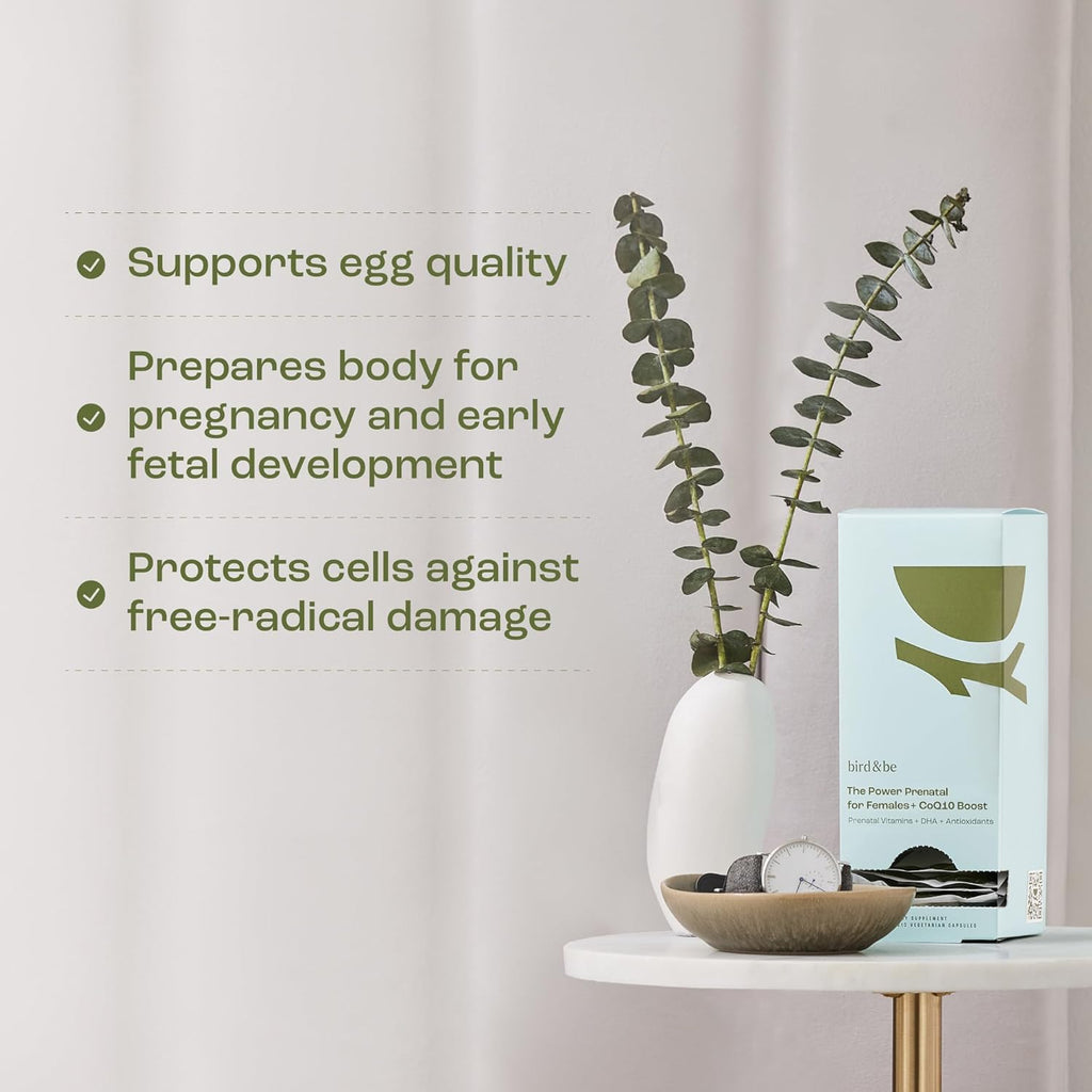 bird&be The Power Prenatal for Females with Coq10 Boost