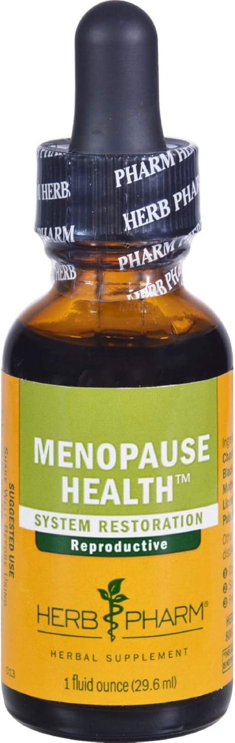 Herb Pharm Menopause Health Liquid Herbal Formula for Physical and Emotional Support - 1 Ounce