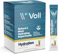 Voli Electrolytes Powder Packets | No Added Sugar Electrolyte Drink Mix for Hydration | Keto & Fasting Friendly, Natural Superfoods & Minerals | Pina Colada, 30-Count