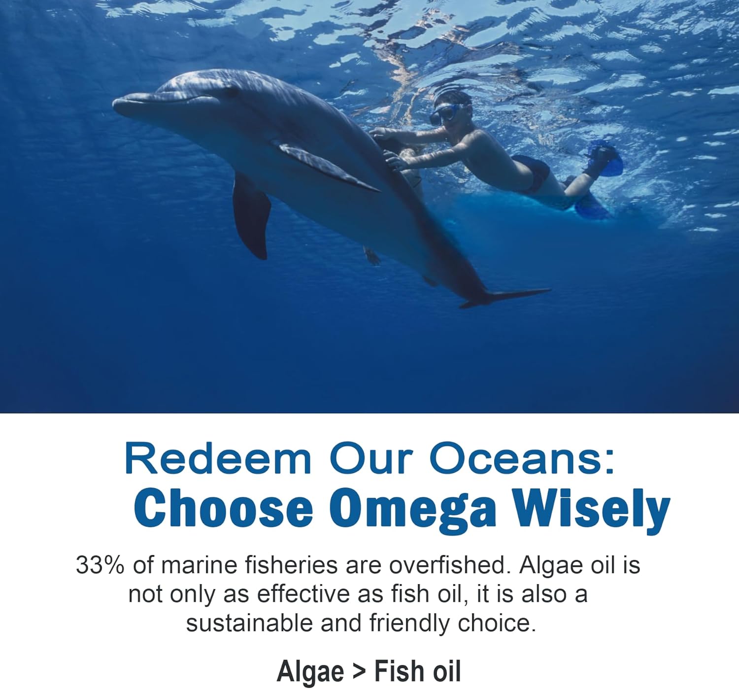 Vegan Omega 3 Gummies 1280mg + Vitamin D3 K2 (MK7), Omega 3 Fish Oil Alternative for Adults, w/Algae EPA 600mg & DHA 400mg, MCT Oil - No Fish Taste - for Brain, Eye, Immune Health, Sugar Free, 1 Pack
