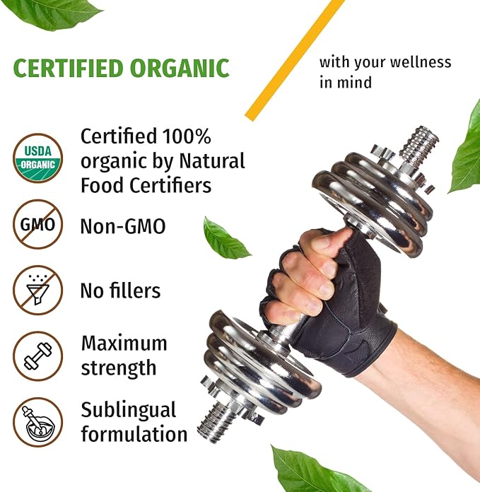(2 Pack) Organic Vitamin D3 K2 Drops 5000 IU with MCT Oil Omega 3 - Maximum Strength Liquid D3 with No Fillers, Non-GMO for Faster Absorption, Immune Support (Strawberry, 2 Fl Oz)