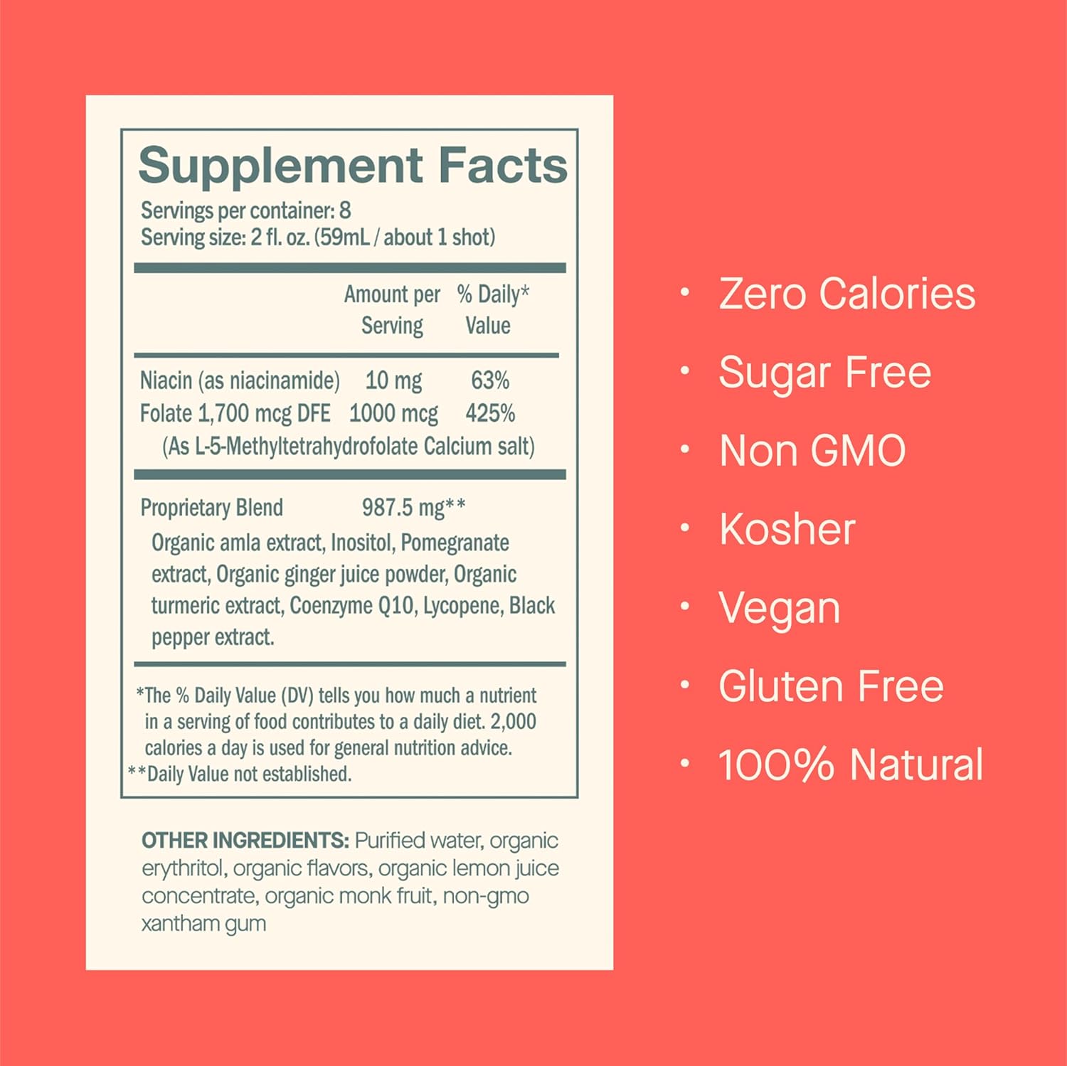 for Cholesterol Supplements Maintain Healthy Cholesterol Levels and Supports Cardiovascular Health Gluten-Free Vegan Zero Sugar, 16oz Bottle, 6 Pack (6 Week Supply)