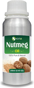 Salvia Bulk Nutmeg (Myristica Fragrans) Oil - 250ml/8.45Fl Oz