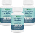 Liposomal NAD+ Supplement 1800 mg with Nicotinamide Riboside, Trans Resveratrol, Trimethylglycine，Replaces NMN, Boost NAD+, Aging Defense，Cellular Energy, 180 Softgels