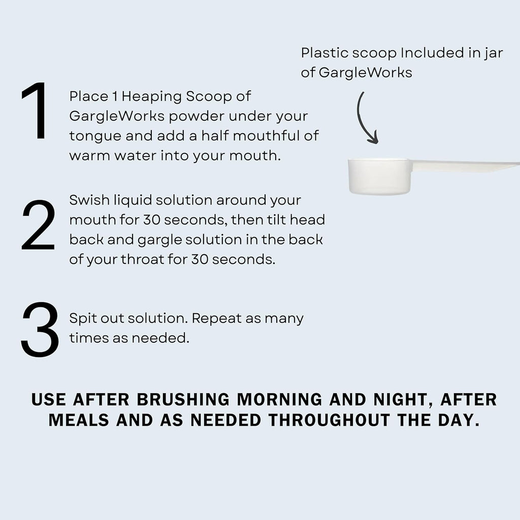 Natural Dual Mouthwash and Throat Gargle for Fresh Breath and Oral Hygiene & Immunity, with Zeolite, Humic & Fulvic Minerals, Clove, and Ocean Trace Minerals.