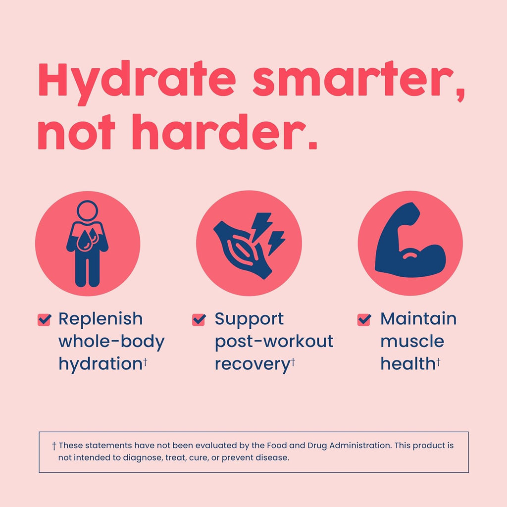 NativePath Native Hydrate, Zero Sugar, Electrolytes Powder with BCAAs, Mixed Berry Hydration, Keto & Paleo Friendly, 30 Servings