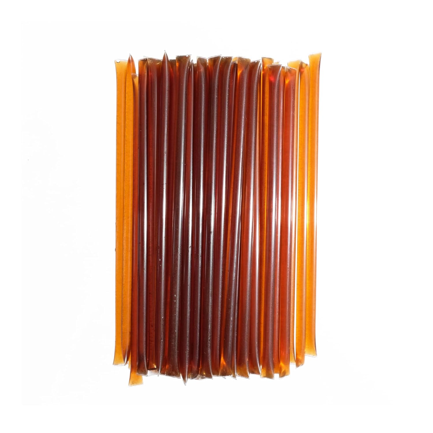 Bees Knees Clover Raw Honey Sticks, 50 Count of Raw Honey Sticks for Tea, Made in the USA, Sweet & Delicious, Pure & All Natural, Unfiltered & Gluten Free, 50 Straws