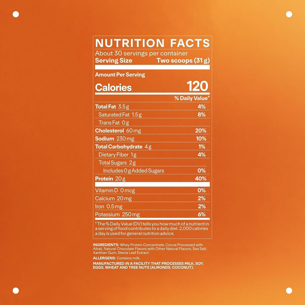 LTH Whey Protein - Trusted by Life Time Fitness Members - Grass-Fed Whey Protein Powder - with Amino Acids - Aids Lean Muscle & Recovery - Supports Immune & Liver Health - Chocolate (30 Servings)
