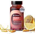 O'blossom Gluco Blood Sugar Complex with Eriomin and Chromium Picolinate - Metabolism Ignite Formula for Blood Sugar Support Supplement - Clinically Proven Ingredients for Glucose Metabolism