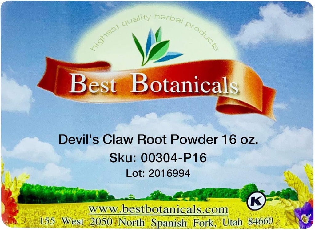 Best Botanicals Devil's Claw Root Powder 16 oz.