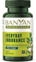 Banyan Botanicals Everyday Endurance – Organic Adaptogens Supplement – Herbal Superfoods and Adaptogens for Energy and Focus – 90 Tablets – Non-GMO Sustainably Sourced Vegan